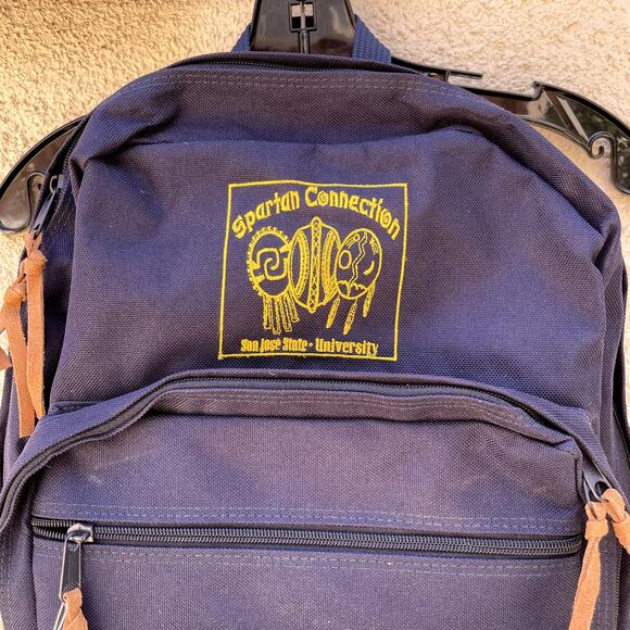 NEW Vintage San Jose State University SJSU Spartan Connection Backpack - Picture 2 of 9